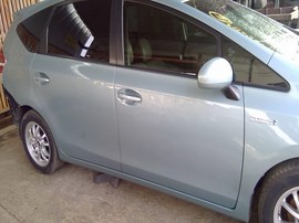 2016 TOYOTA PRIUS, TEAL, V MODEL, 1.8L, AT.  Z25256